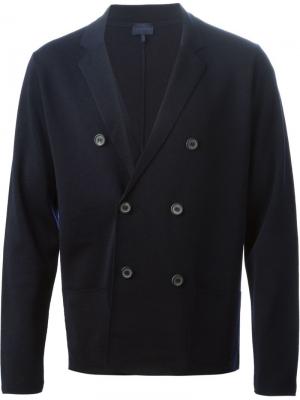 Двубортный пиджак-кардиган Lanvin. Цвет: синий