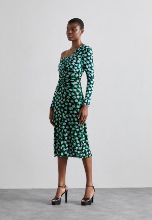Платье из джерси Leia Dress , цвет bright green Diane von Furstenberg