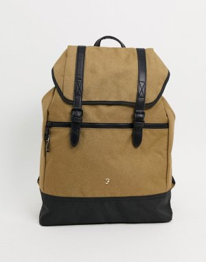 Рюкзак оливкового цвета Helix-Светло-коричневый Farah