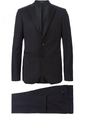 Two piece suit Tagliatore. Цвет: синий