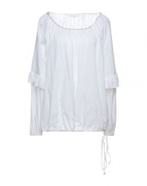 Блузка E-GÓ. Цвет: белый