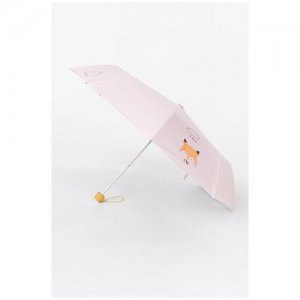 Зонт складной Fox KW041-000041 Розовый Kawaii Factory. Цвет: розовый