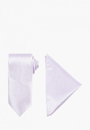 Галстук и платок Ir.Lush. Цвет: фиолетовый