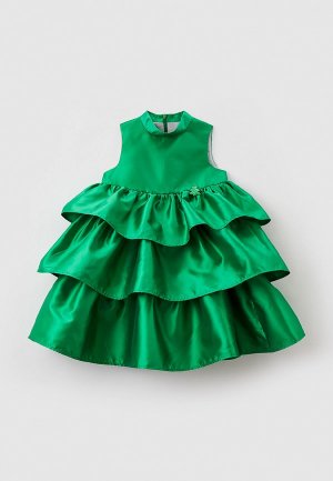 Платье Smena. Цвет: зеленый