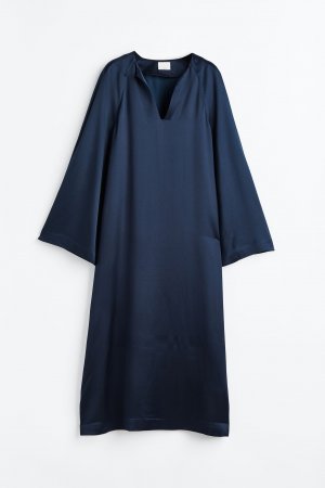 Платье-туника из смесового шелка H&M