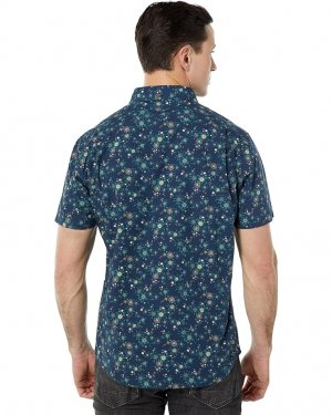 Рубашка VISSLA Barrier Eco Short Sleeve Shirt, цвет Dark Naval