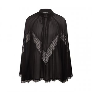 Блузка из вискозы Dondup. Цвет: чёрный