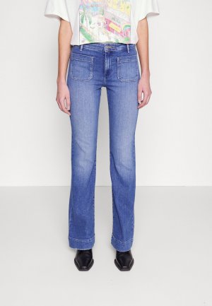 Расклешенные джинсы , синий Wrangler