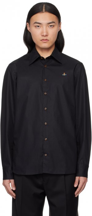 Черная рубашка с призраком , цвет Black Vivienne Westwood