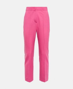 Шерстяные брюки, розовый Max Mara