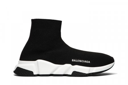 Кроссовки Speed Sneaker 'Black White' 2018, черный Balenciaga