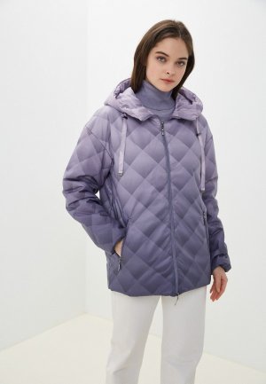 Куртка утепленная DizzyWay. Цвет: фиолетовый