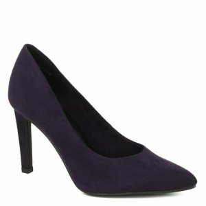 Туфли, размер 37, фиолетовый Marco Tozzi. Цвет: фиолетовый/темно-фиолетовый