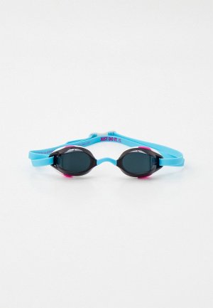 Очки для плавания Nike Legacy Youth Goggle. Цвет: голубой