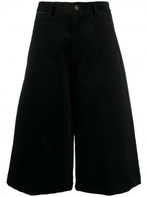 Укороченные вельветовые брюки Société Anonyme. Цвет: черный