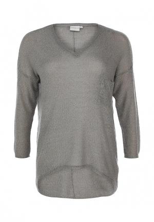 Пуловер Junarose. Цвет: серый