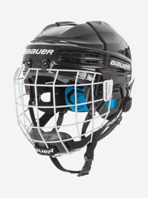 Шлем хоккейный детский PRODIGY, Черный, размер 48-53 Bauer. Цвет: черный