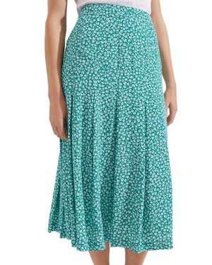 Плиссированная юбка-миди Dianne , цвет Green HOBBS LONDON