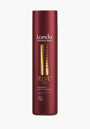 Шампунь Londa Professional VELVET OIL для обновления волос, 250 мл. Цвет: прозрачный