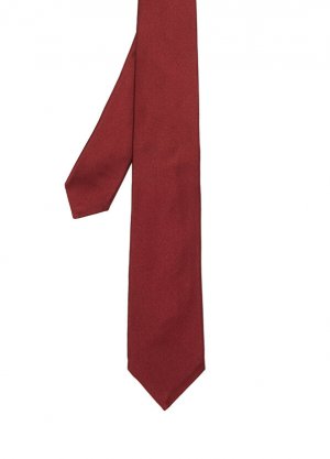 Красный шелковый галстук Kiton