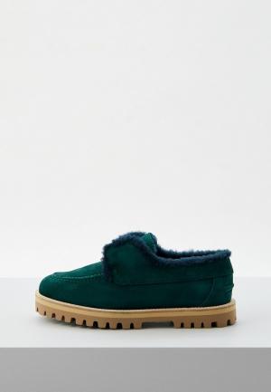 Ботинки Le Silla. Цвет: зеленый
