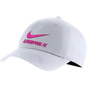 Женская регулируемая кепка Liverpool Campus белого цвета Nike