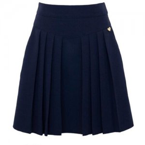 Школьная юбка , размер 158, синий SLY. Цвет: синий
