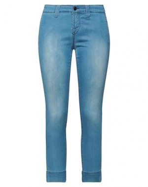 Джинсовые брюки S.O.S. by ORZA STUDIO. Цвет: синий