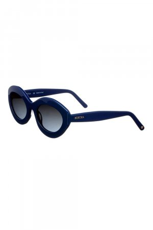 Солнцезащитные очки Severine ручной работы в Италии , темно-синий Bertha