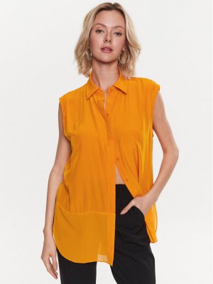 Блуза стандартного кроя , оранжевый Sisley
