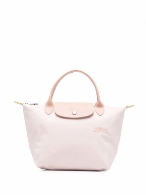 Маленькая сумка-тоут Le Pliage Longchamp. Цвет: розовый