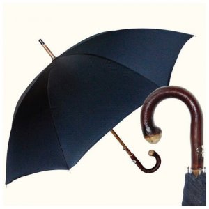 Зонт-трость Pasotti 142-52682-3 TIE Style (Зонты) ( Италия). Цвет: синий