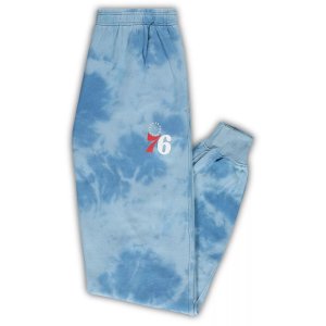 Мужские фирменные брюки-джоггеры Royal Philadelphia 76ers Big & Tall с надписью Cloud Dye Fanatics