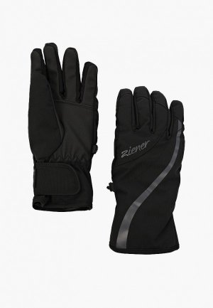 Перчатки горнолыжные Ziener SM 22-lady 1711 AS(R). Цвет: черный