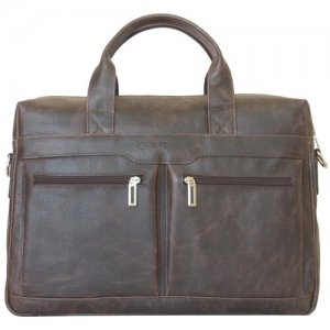 Большая сумка для документов и ноутбука 1007-04 Carlo Gattini. Цвет: коричневый
