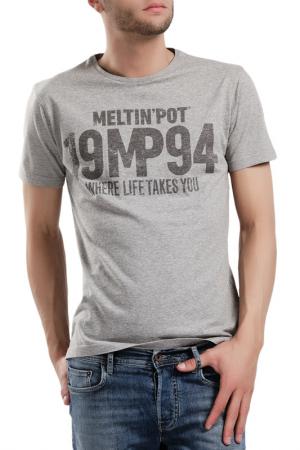 T-shirt MELTINPOT MELTIN'POT. Цвет: grey