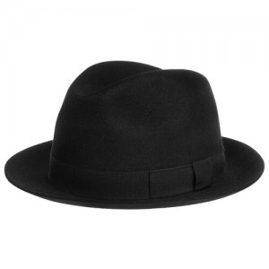Шляпа , размер 57, черный Laird. Цвет: черный