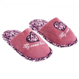 Тапочки , размер 35, розовый Kapika. Цвет: розовый