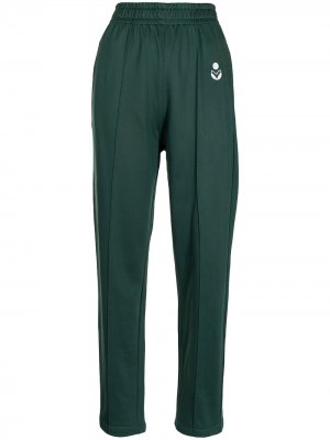 Спортивные брюки Inaya с вышитым логотипом Isabel Marant Étoile. Цвет: зеленый
