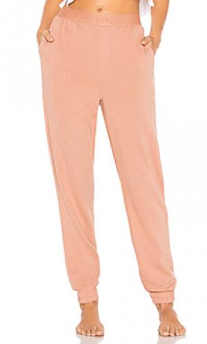 Джоггеры tonal logo Calvin Klein Underwear. Цвет: розовый