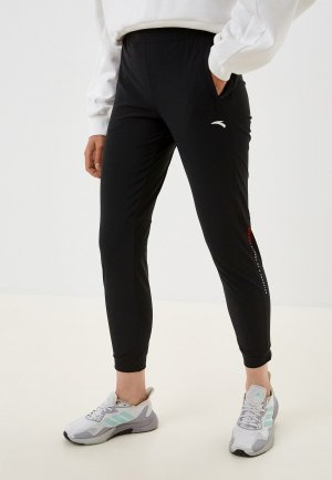 Брюки спортивные Anta Knit Track Pants. Цвет: черный