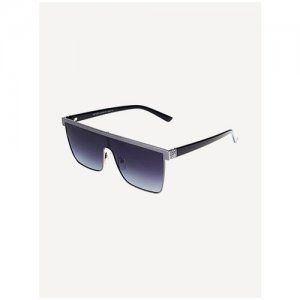 AM122p солнцезащитные очки (никель/дымчатый. C32-P55-10) Noryalli. Цвет: синий
