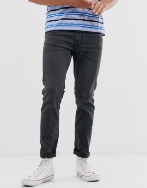 Серые выбеленные джинсы скинни -Серый Burton Menswear