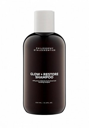 Шампунь Philosophy by Alex Kontier Glow + Restore Shampoo для блеска и реконструкции 250 мл. Цвет: розовый