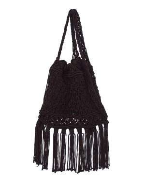 Плетеная сумка P.A.R.O.S.H.. Цвет: коричневый