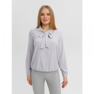 Блуза, размер 50, серый Текстиль Хаус. Цвет: розовый