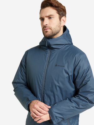 Куртка утепленная мужская , Синий, размер 46 Outventure. Цвет: синий