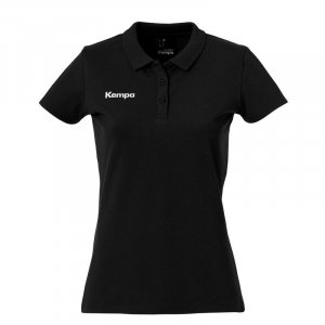 Рубашка-поло женская Basics, цвет schwarz Kempa