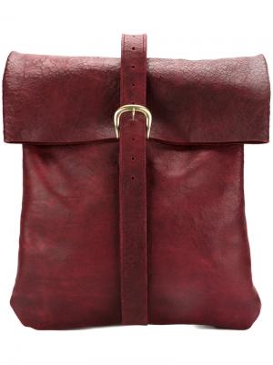 Крупный рюкзак на ремешке Olubiyi Thomas. Цвет: красный