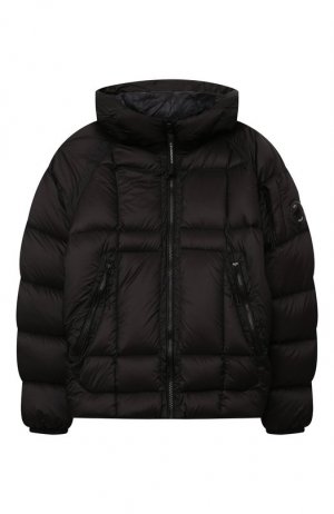 Пуховик C.P. Company. Цвет: чёрный